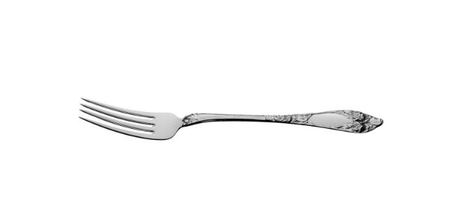 EMBOSSED ROSE <br>Luncheon fork