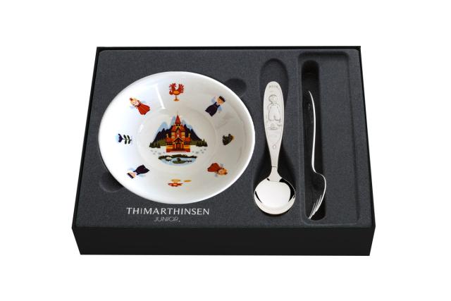 MY LITTLE PRINCE<br>Giftset. Child spoon, fork, bowl