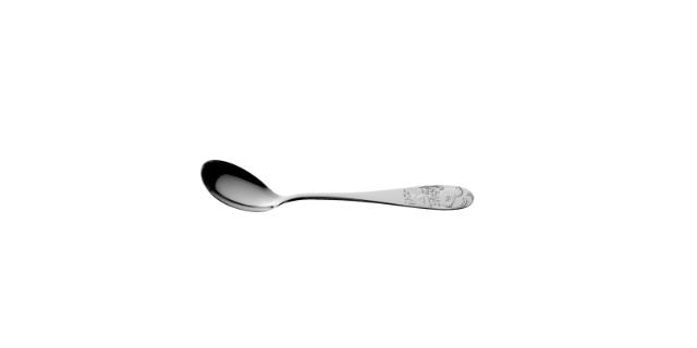 ROOSTER, HEN AND CHICKEN Egg spoon<br> *Expires when empty