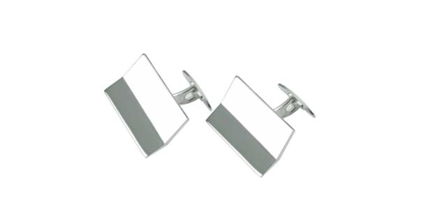 SILVER CUFFLINKS<br>Elegant, pure silver