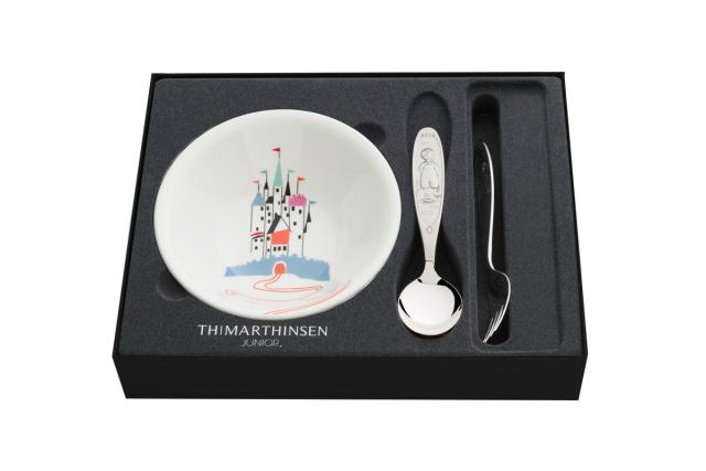 MY LITTLE PRINCE<br>Giftsett. Child spoon, fork, bowl