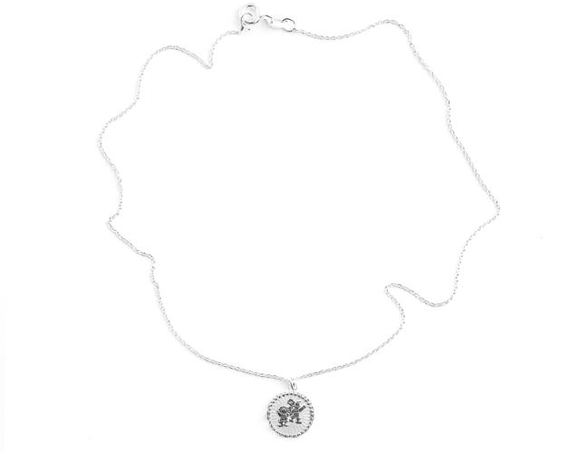 WONDERLAND<br>Necklace, shiny white