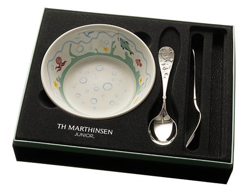 HAPPY FISHING<br> Child spoon and fork Gift set