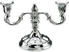 THM CLASSIC Candelabra,
2 candles