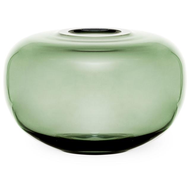 DEW  Vase, ash green crystal