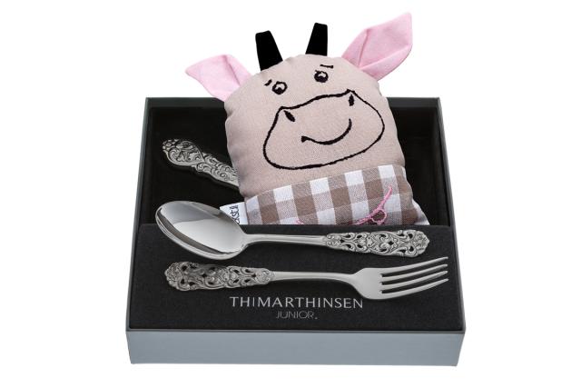 VALDRES Child spoon , knife and fork, gift set
