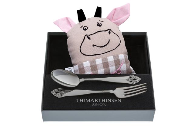 LITTLE MAID Child spoon and fork, gift set
