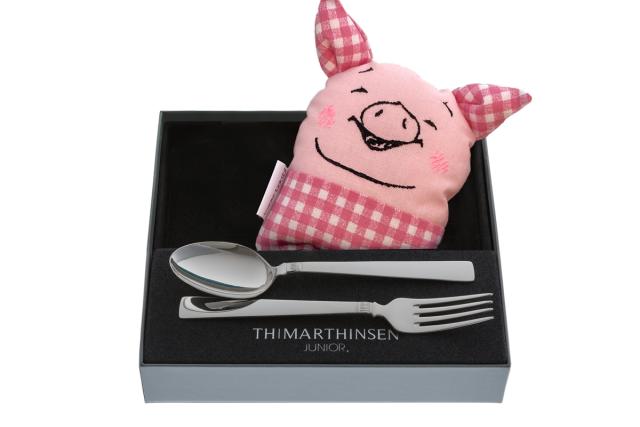 PRINCE HARALD Child spoon and fork, gift set