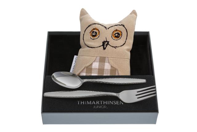 ROMANCE BaBtism spoon and fork,gift set