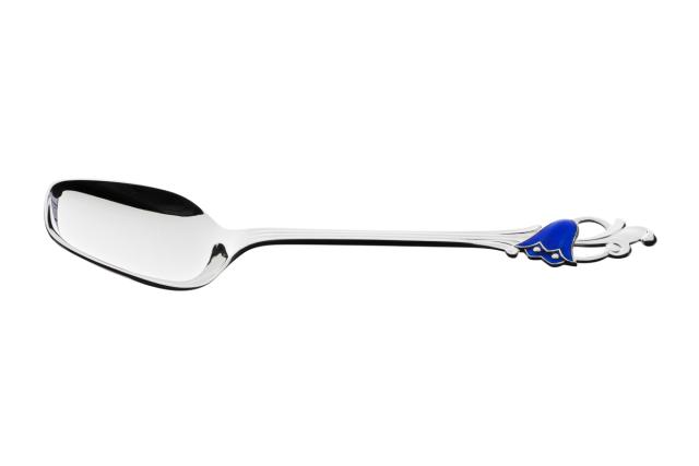 BLUEBEL WITH ENAMEL Child-/ice spoon