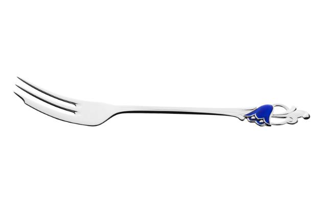 BLUEBELL WITH ENAMEL Cake fork