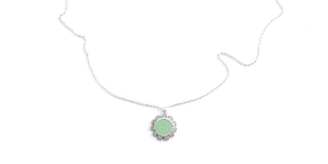 WONDERFLOWER<br>Necklace, apple green
