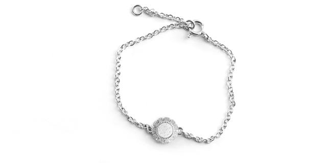 WONDERLAND<br>Bracelet, shiny white