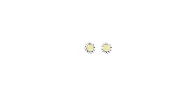WONDERFLOWER<br>Earrings, yellow sun