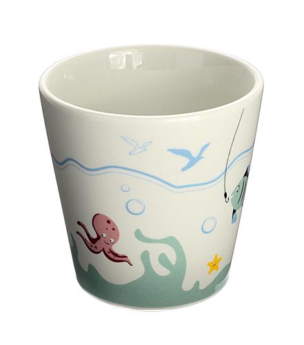 HAPPY FISHING<br> Porcelain cup