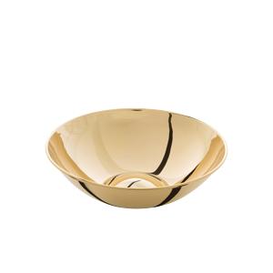 NEW MOTION Bowl small, gold plated