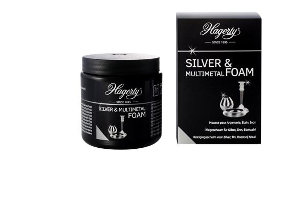 HAGERTY 
<br>
Silver & mulitimetal foam
