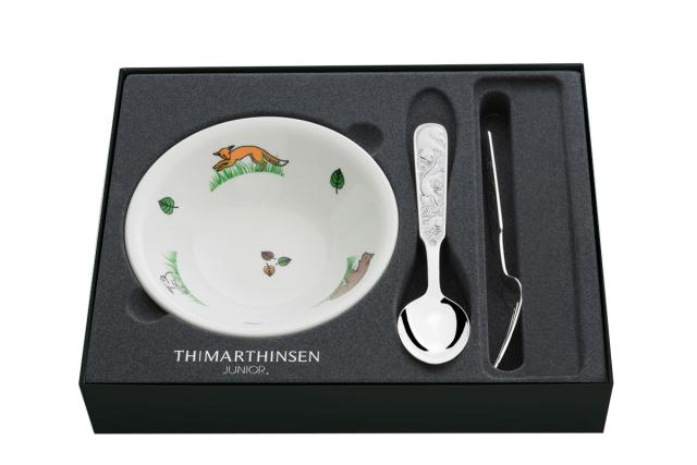 FABLE GIFTSET<br> Child spoon, fork and bowl