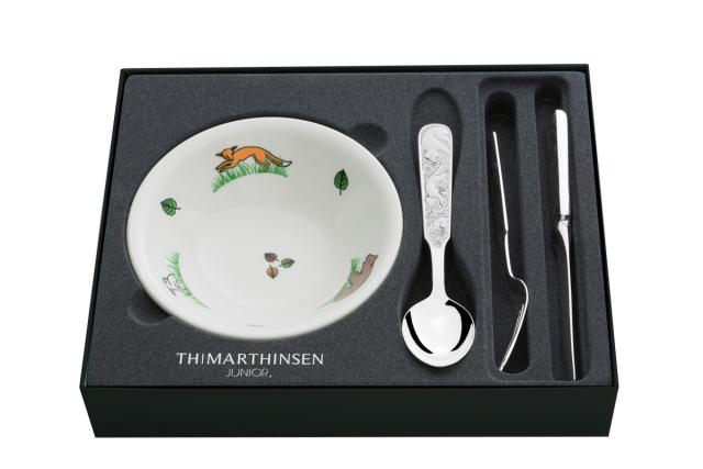 FABLE GIFTSET<br> Child spoon, fork, knife, bowl
